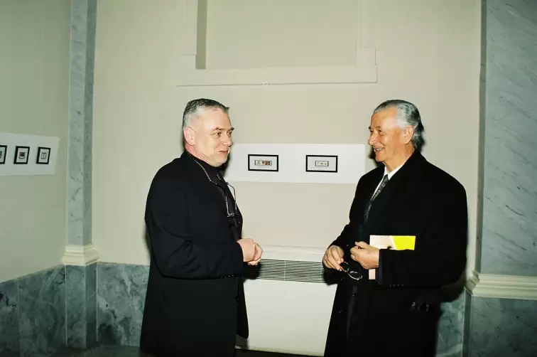 Danil Butala: Letači s ruba tišine, slikocrteži