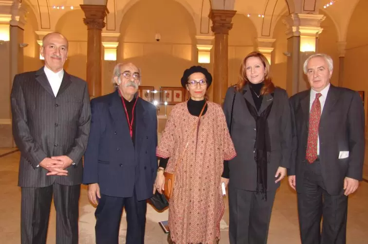 Mahin Nourmah: Zračak suvremene iranske umjetnosti; Habibollah Ayatollahi - Habib - Igraće karte, djela suvremenih iranskih umjetnika