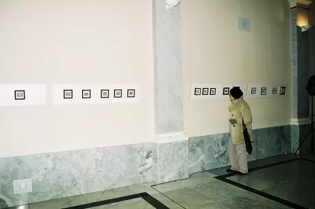 Danil Butala: Letači s ruba tišine, slikocrteži - galerija slika - slika 2