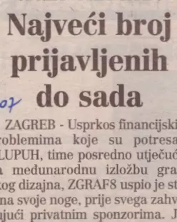 Najveći broj prijavljenih do sada