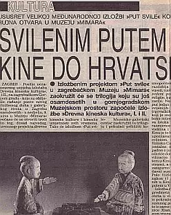 Svilenim putem od Kine do Hrvatske
